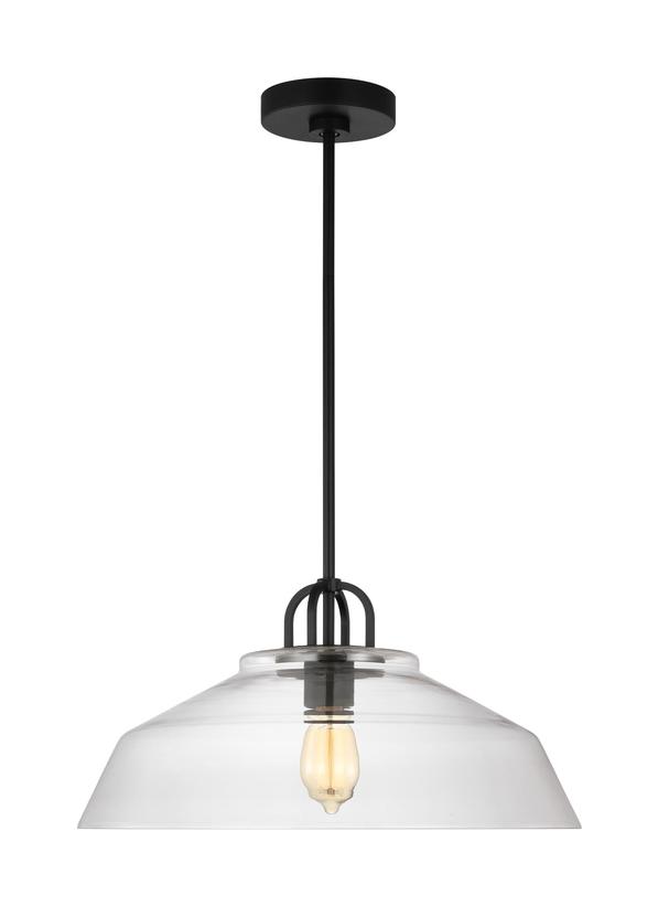 Visual Comfort Studio Drew & Jonathan Scott Payton Medium Pendant in Midnight Black DJP1131MBK