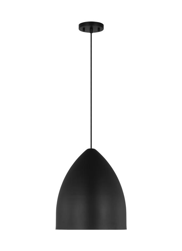 Visual Comfort Studio Drew & Jonathan Scott Huron Medium Pendant in Midnight Black DJP1151MBK