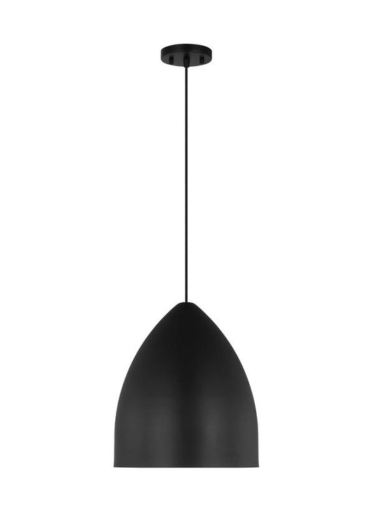 Visual Comfort Studio Drew & Jonathan Scott Huron Medium Pendant in Midnight Black DJP1151MBK