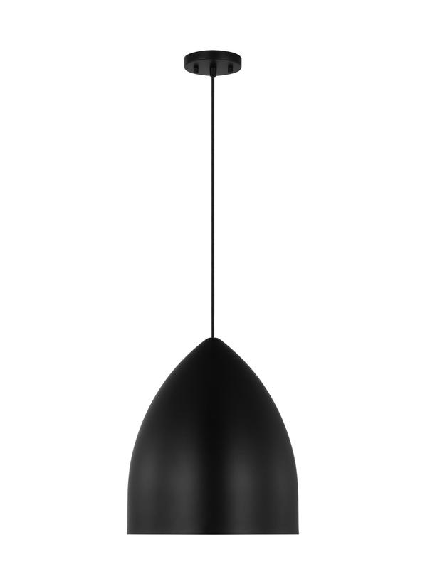 Visual Comfort Studio Drew & Jonathan Scott Huron Large Pendant in Midnight Black DJP1161MBK