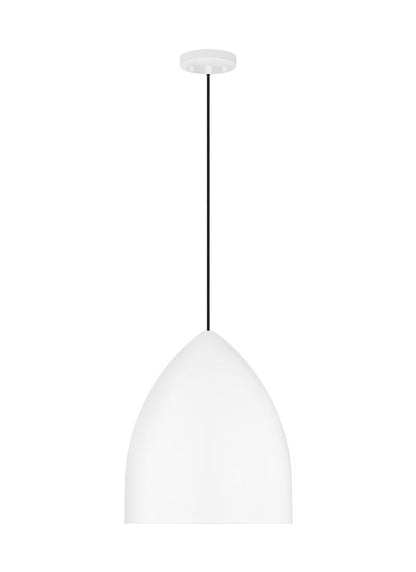 Visual Comfort Studio Drew & Jonathan Scott Huron Large Pendant in Matte White DJP1161MWT