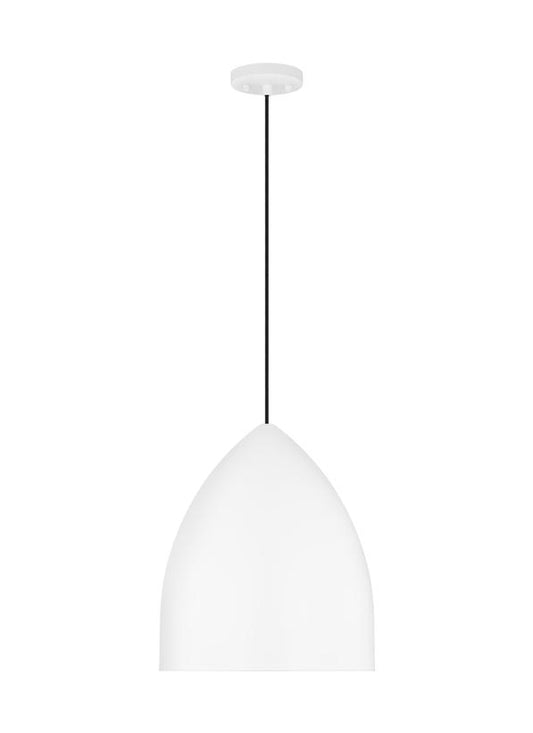 Visual Comfort Studio Drew & Jonathan Scott Huron Large Pendant in Matte White DJP1161MWT