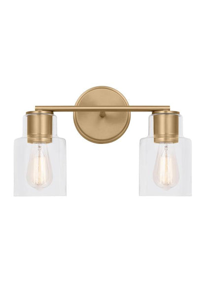 Visual Comfort Studio Drew & Jonathan Sayward 2 - Light Bath in Satin Brass DJV1002SB