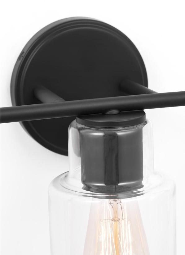 Visual Comfort Studio Drew & Jonathan Sayward 3 - Light Bath in Midnight Black DJV1003MBK