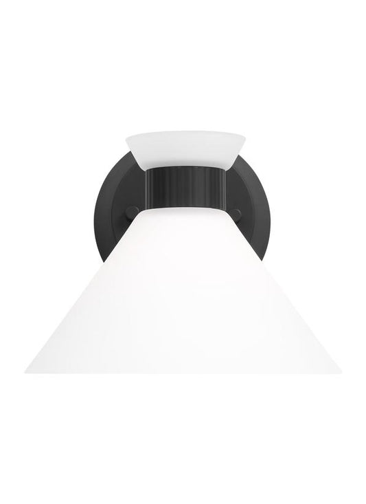 Visual Comfort Studio Drew & Jonathan Belcarra Small Sconce in Midnight Black DJV1011MBK