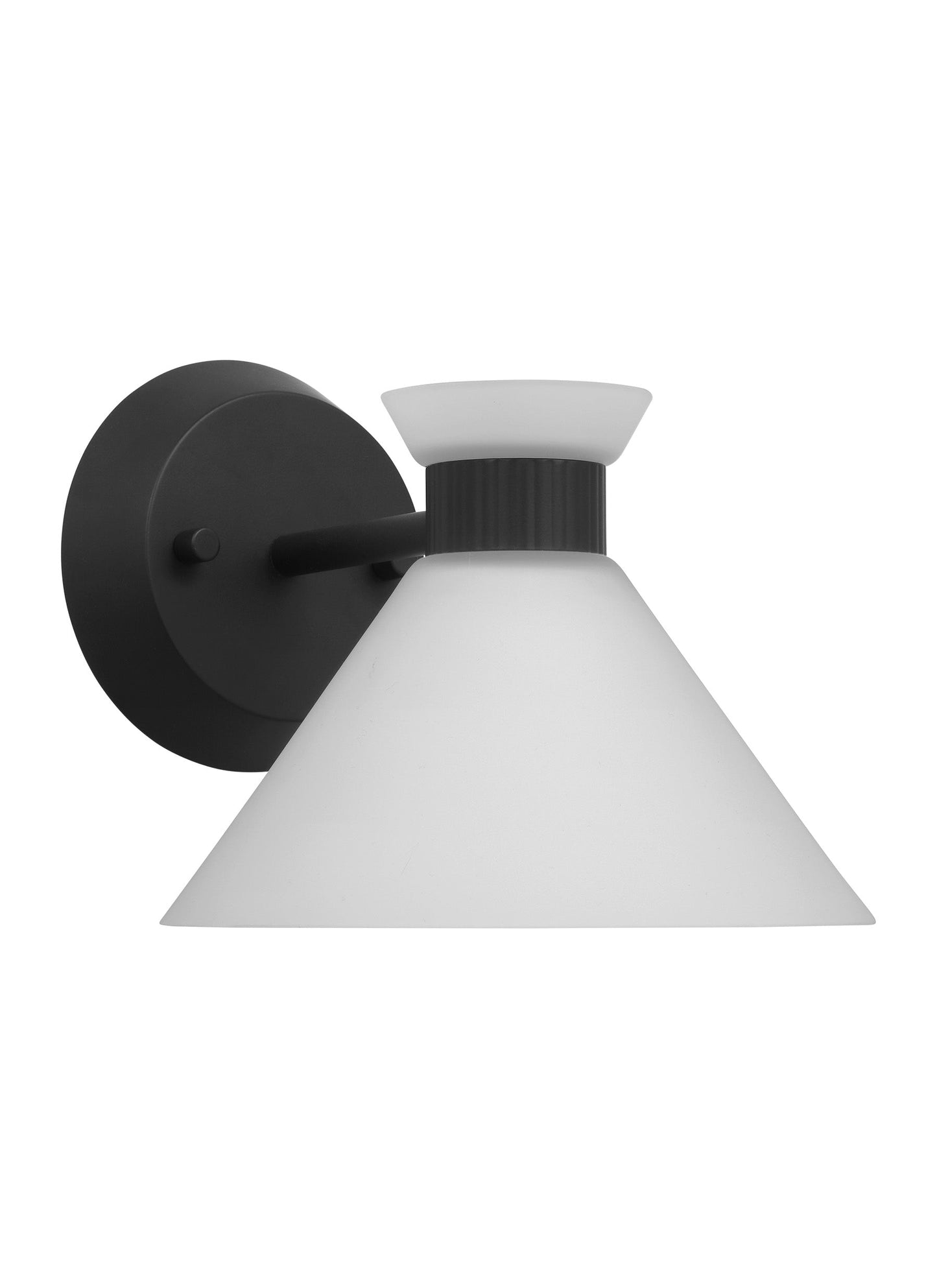 Visual Comfort Studio Drew & Jonathan Belcarra Small Sconce in Midnight Black DJV1011MBK