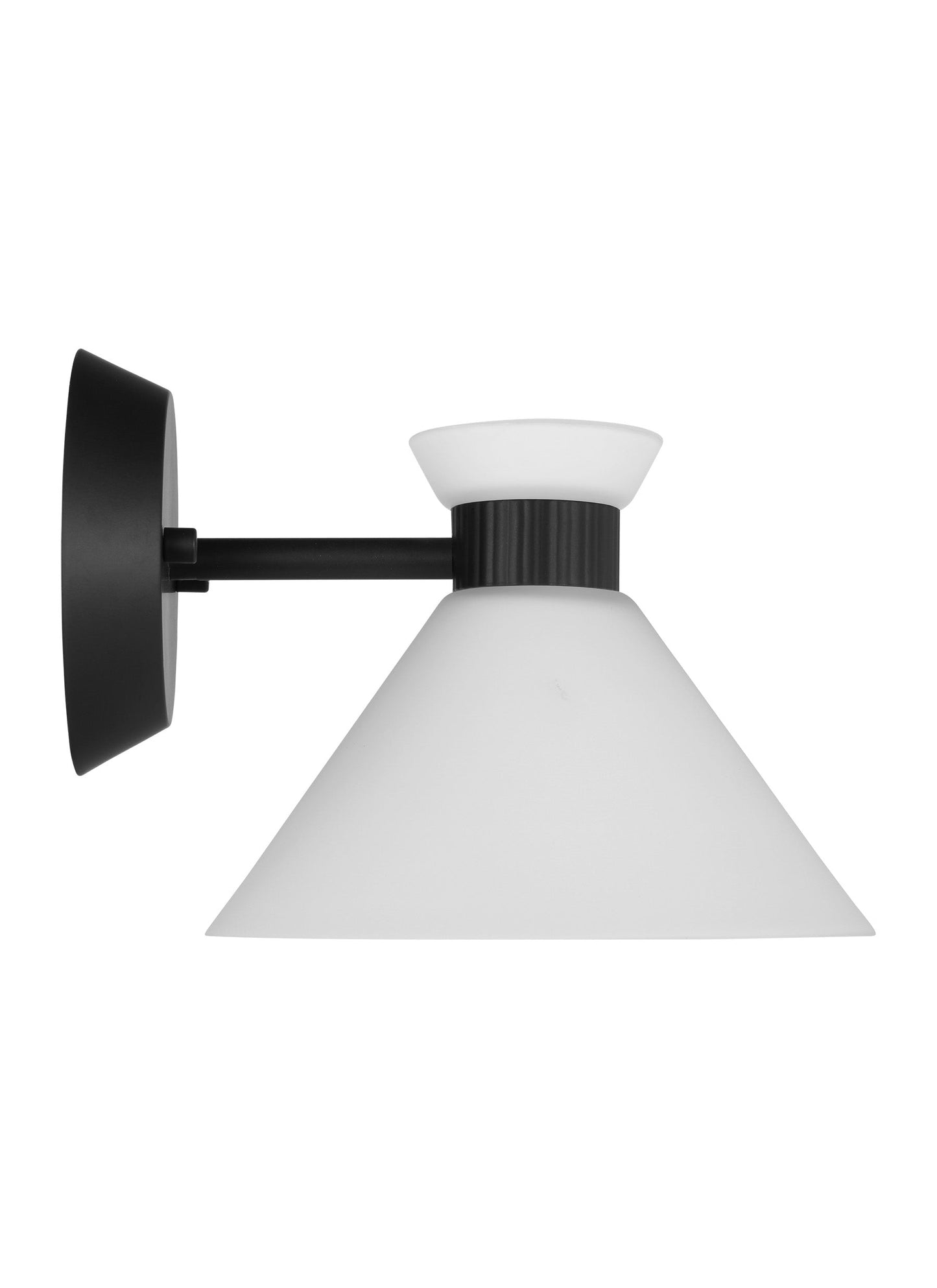 Visual Comfort Studio Drew & Jonathan Belcarra Small Sconce in Midnight Black DJV1011MBK