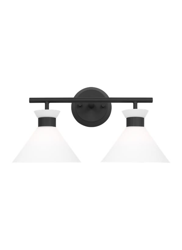 Visual Comfort Studio Drew & Jonathan Belcarra 2 - Light Bath in Midnight Black DJV1012MBK