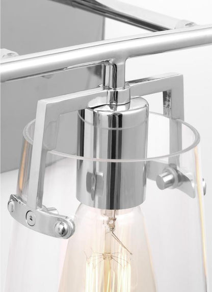 Visual Comfort Studio Drew & Jonathan Crofton 3 - Light Bath in Chrome DJV1033CH