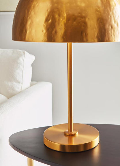 Visual Comfort Studio Ellen DeGeneres Whare Table Lamp in Burnished Brass ET1292BBS1