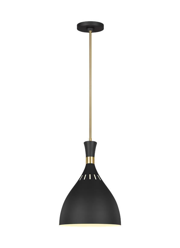 Visual Comfort Studio Ellen DeGeneres Joan Large Pendant in Midnight Black EP1151MBK