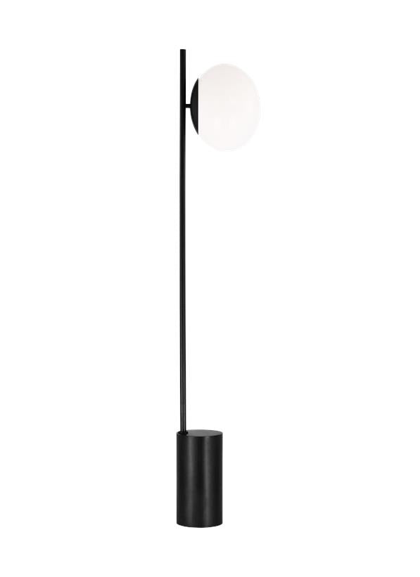 Visual Comfort Studio Ellen DeGeneres Lune Floor Lamp in Aged Iron ET1361AI1