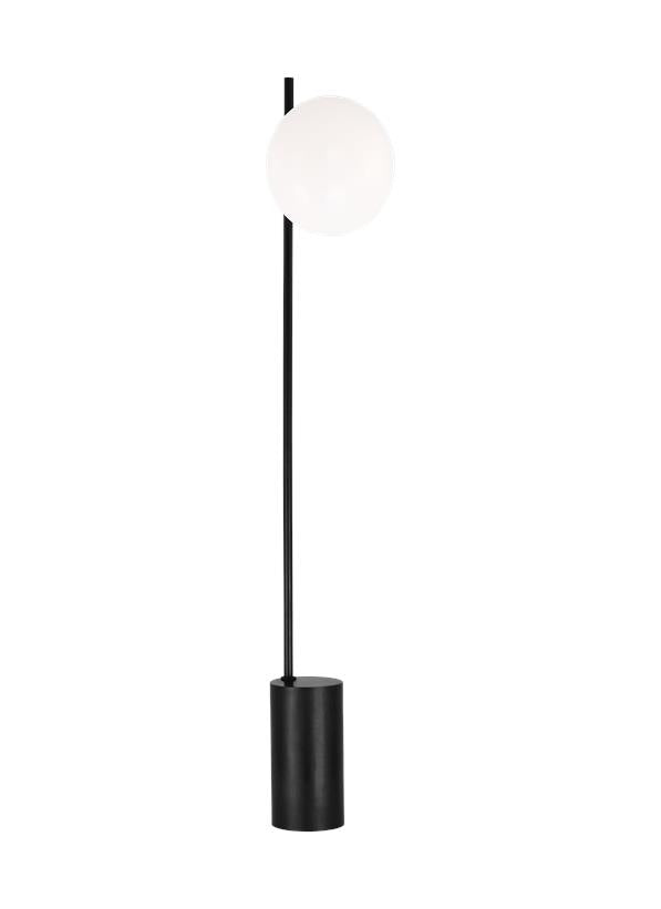 Visual Comfort Studio Ellen DeGeneres Lune Floor Lamp in Aged Iron ET1361AI1