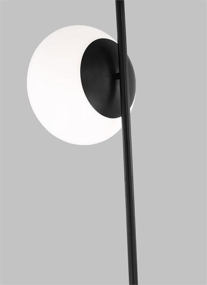 Visual Comfort Studio Ellen DeGeneres Lune Floor Lamp in Aged Iron ET1361AI1