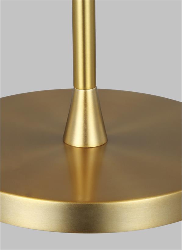 Visual Comfort Studio Ellen DeGeneres Rossie Table Lamp in Burnished Brass ET1381BBS1