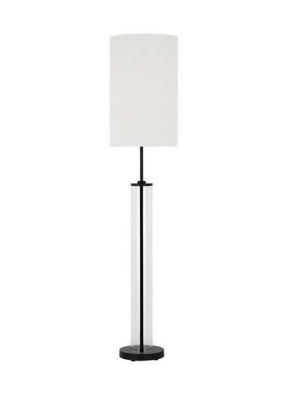 Visual Comfort Studio Ellen DeGeneres Leigh Medium Floor Lamp in Aged Iron ET1481AI1