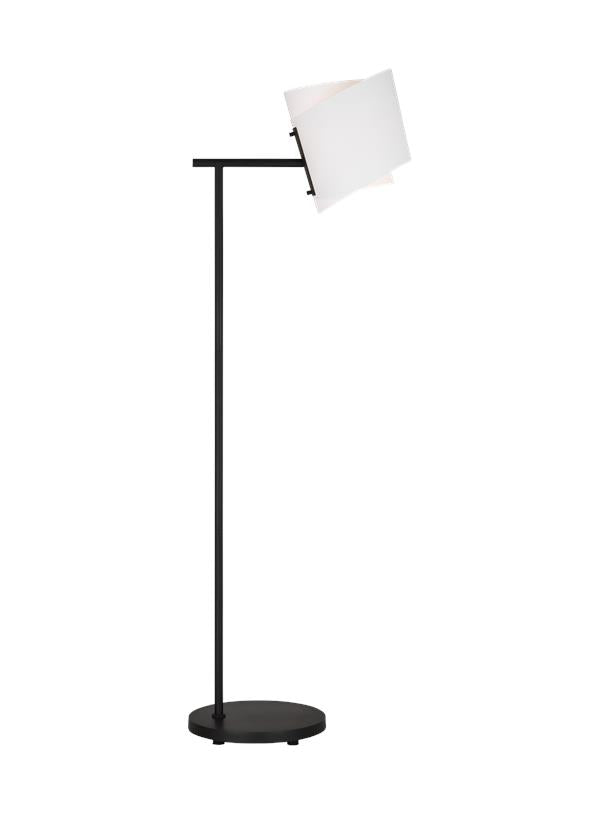 Visual Comfort Studio Ellen DeGeneres Paerero Medium Task Floor Lamp in Aged Iron ET1501AI1