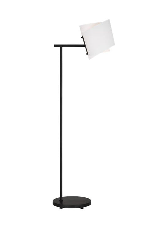 Visual Comfort Studio Ellen DeGeneres Paerero Medium Task Floor Lamp in Aged Iron ET1501AI1