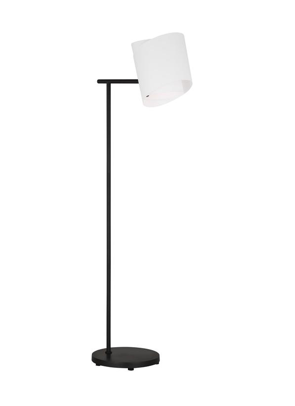 Visual Comfort Studio Ellen DeGeneres Paerero Medium Task Floor Lamp in Aged Iron ET1501AI1