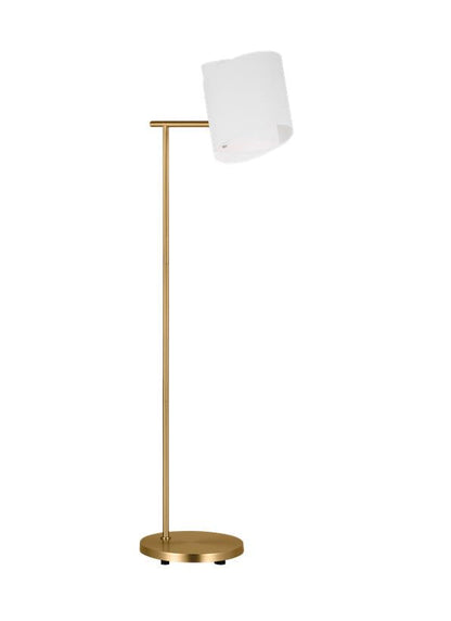 Visual Comfort Studio Ellen DeGeneres Paerero Medium Task Floor Lamp in Burnished Brass ET1501BBS1