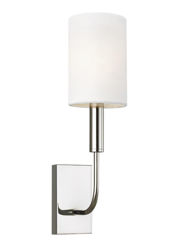 Visual Comfort Studio Ellen DeGeneres Brianna Sconce in Polished Nickel EW1001PN