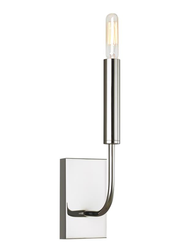 Visual Comfort Studio Ellen DeGeneres Brianna Sconce in Polished Nickel EW1001PN