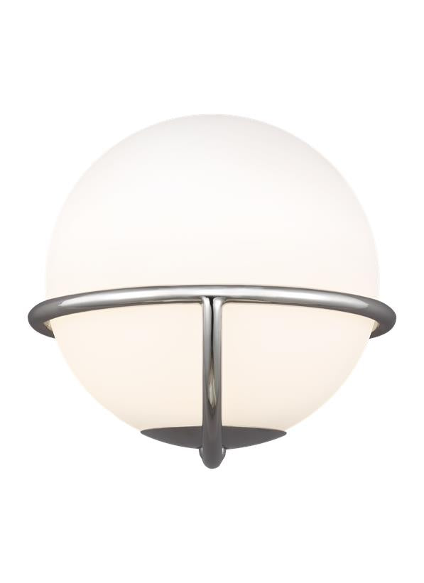 Visual Comfort Studio Ellen DeGeneres Apollo Sconce in Polished Nickel EW1031PN