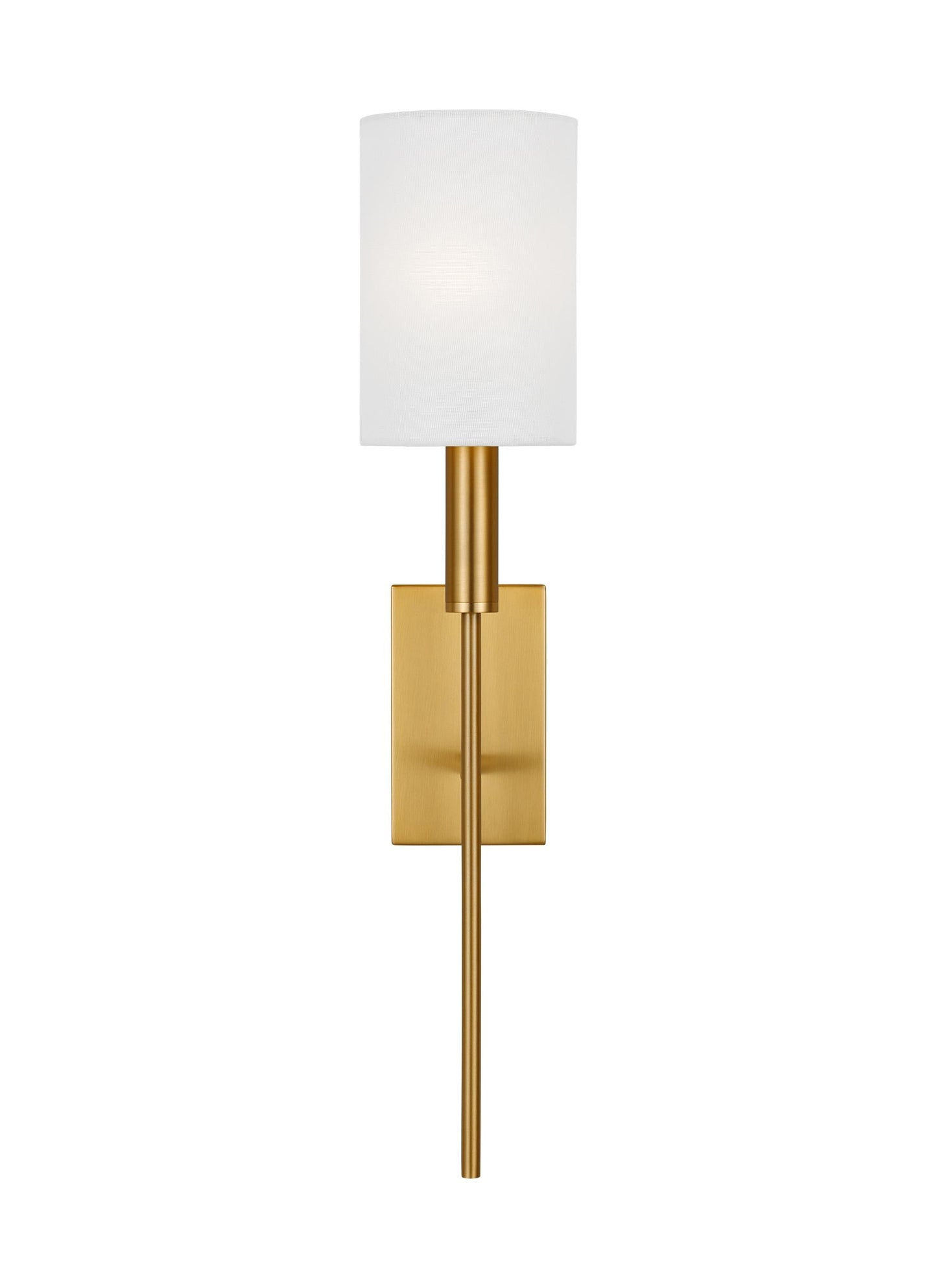 Visual Comfort Studio Ellen DeGeneres Brianna Tail Sconce in Burnished Brass EW1161BBS