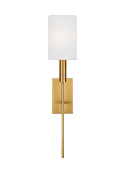 Visual Comfort Studio Ellen DeGeneres Brianna Tail Sconce in Burnished Brass EW1161BBS