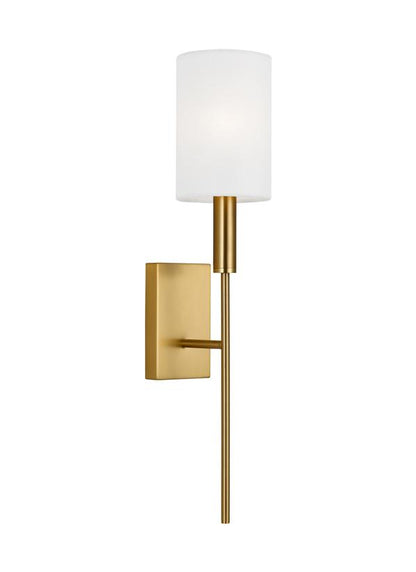 Visual Comfort Studio Ellen DeGeneres Brianna Tail Sconce in Burnished Brass EW1161BBS