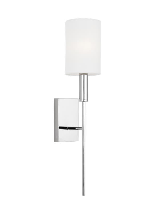 Visual Comfort Studio Ellen DeGeneres Brianna Tail Sconce in Polished Nickel EW1161PN