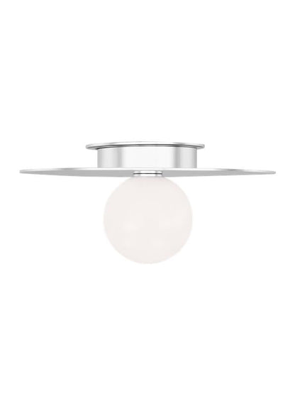 Visual Comfort Studio Kelly Wearstler Nodes Medium Flush Mount in Polished Nickel KF1011PN