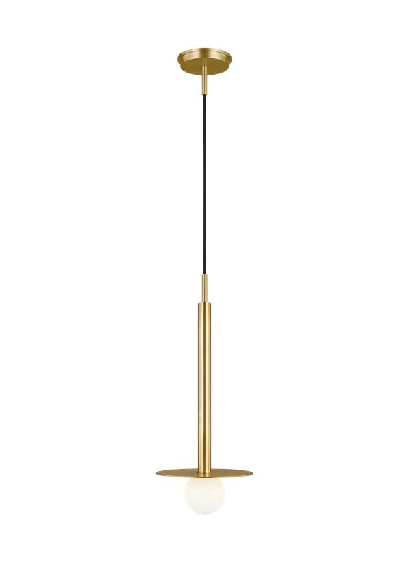 Visual Comfort Studio Kelly Wearstler Nodes Short Pendant in Burnished Brass KP1001BBS