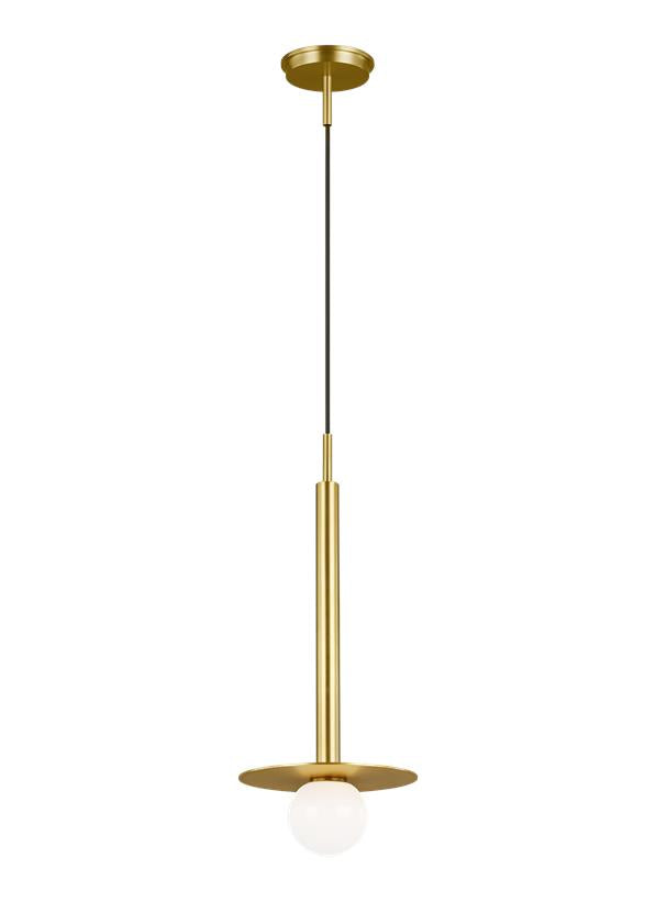 Visual Comfort Studio Kelly Wearstler Nodes Short Pendant in Burnished Brass KP1001BBS