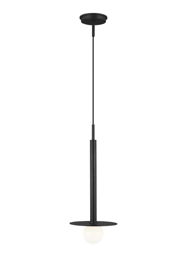 Visual Comfort Studio Kelly Wearstler Nodes Short Pendant in Midnight Black KP1001MBK