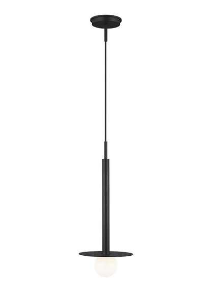 Visual Comfort Studio Kelly Wearstler Nodes Short Pendant in Midnight Black KP1001MBK