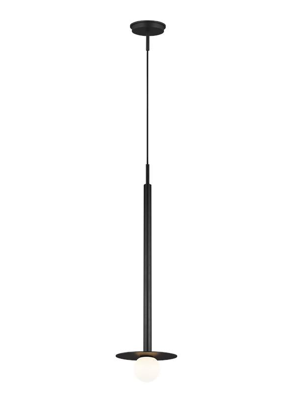 Visual Comfort Studio Kelly Wearstler Nodes Tall Pendant in Midnight Black KP1011MBK