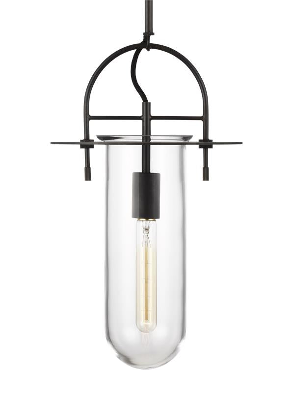 Visual Comfort Studio Kelly Wearstler Nuance Medium Pendant in Aged Iron KP1021AI