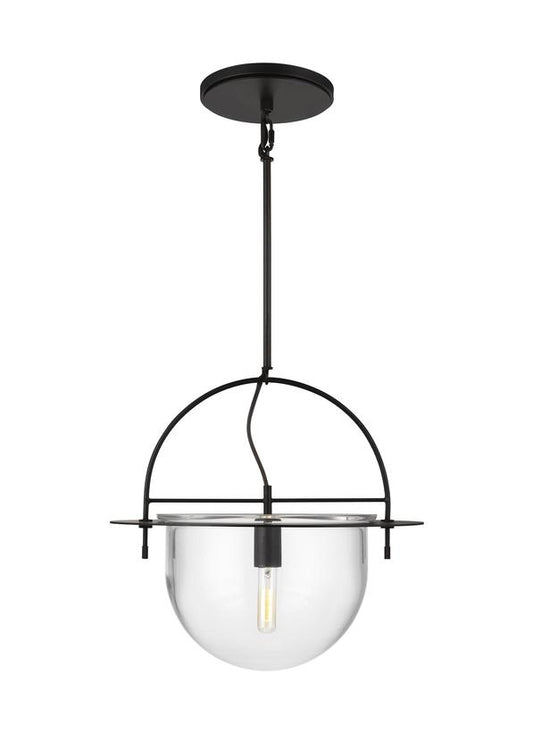 Visual Comfort Studio Kelly Wearstler Nuance Large Pendant in Aged Iron KP1031AI