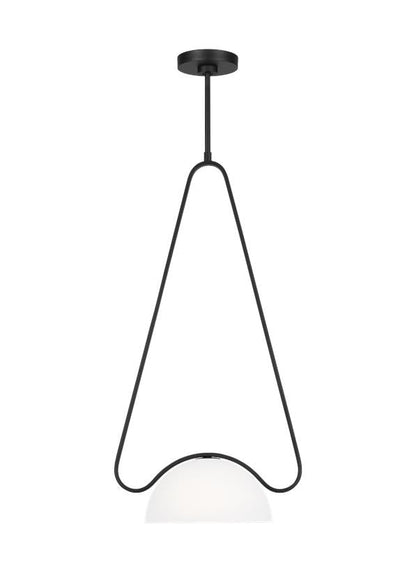 Visual Comfort Studio Kelly Wearstler Nido Medium Pendant in Midnight Black KP1151MBK