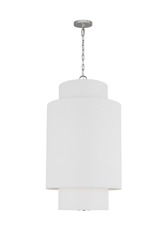 Visual Comfort Studio kate spade new york Sawyer Small Hanging Shade in Polished Nickel KSP1171PN