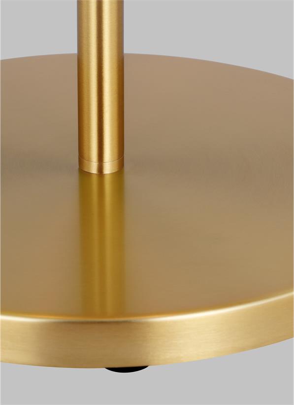 Visual Comfort Studio kate spade new york Dottie Desk Lamp in Burnished Brass KST1002BBS1