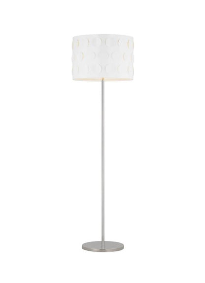 Visual Comfort Studio kate spade new york Dottie Floor Lamp in Polished Nickel KST1011PN1