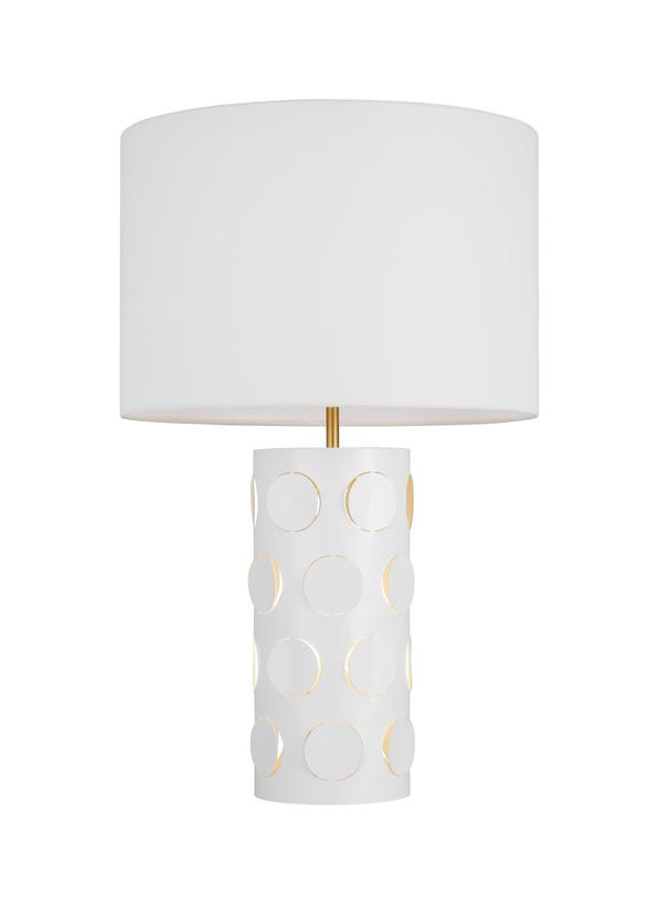 Visual Comfort Studio kate spade new york Dottie Table Lamp in Burnished Brass KST1022BBS1