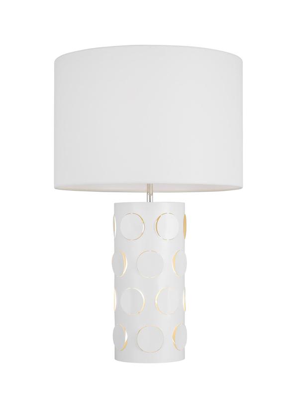 Visual Comfort Studio kate spade new york Dottie Table Lamp in Polished Nickel KST1022PN1