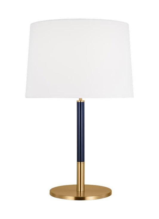 Visual Comfort Studio kate spade new york Monroe Medium Table Lamp in Burnished Brass KST1041BBSNVY1