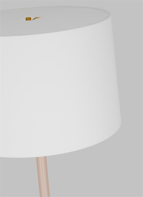 Visual Comfort Studio kate spade new york Monroe Large Floor Lamp in Burnished Brass KST1051BBSBLH1