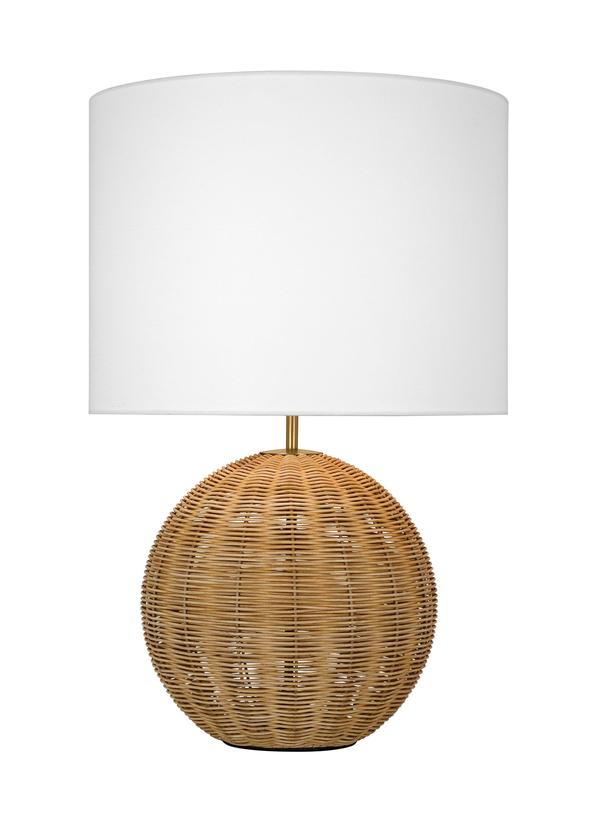 Visual Comfort Studio kate spade new york Mari Medium Table Lamp in Burnished Brass KST1141BBS1