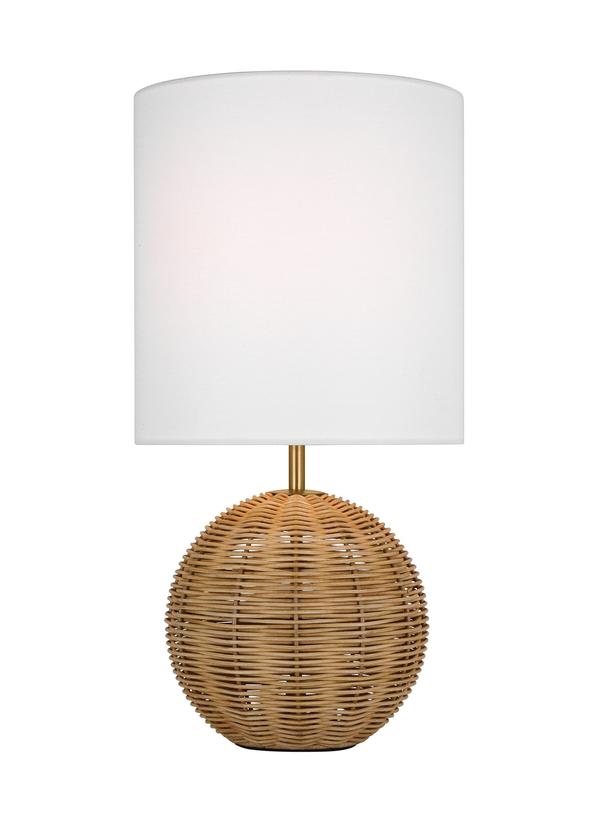 Visual Comfort Studio kate spade new york Mari Small Table Lamp in Burnished Brass KST1151BBS1