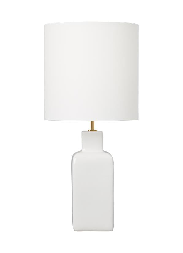 Visual Comfort Studio kate spade new york Anderson Large Table Lamp in New White KST1171NWH1